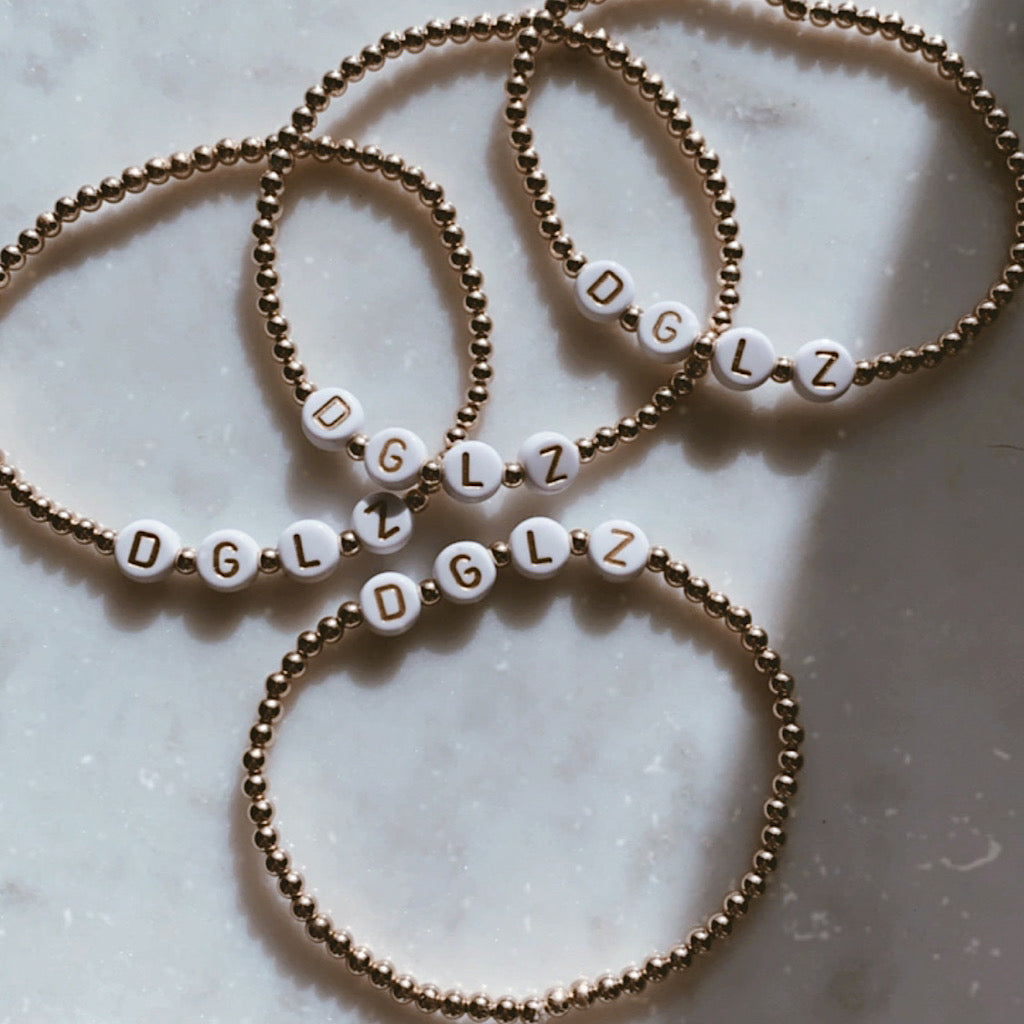Personalized Tiny Ted Bracelet