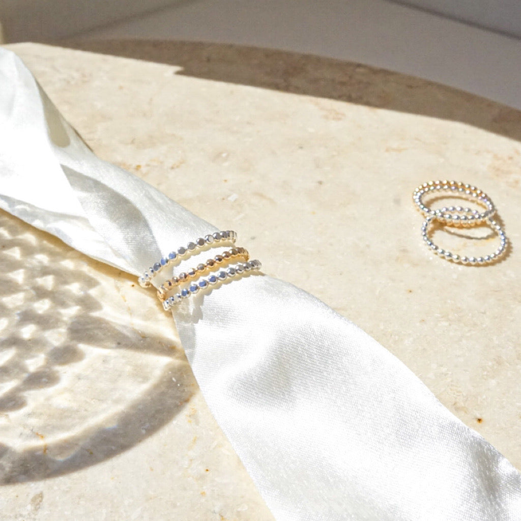 Dewdrop Stacking Ring