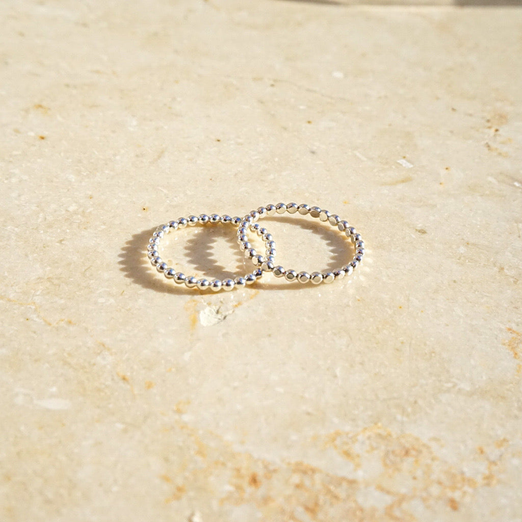 Dewdrop Stacking Ring