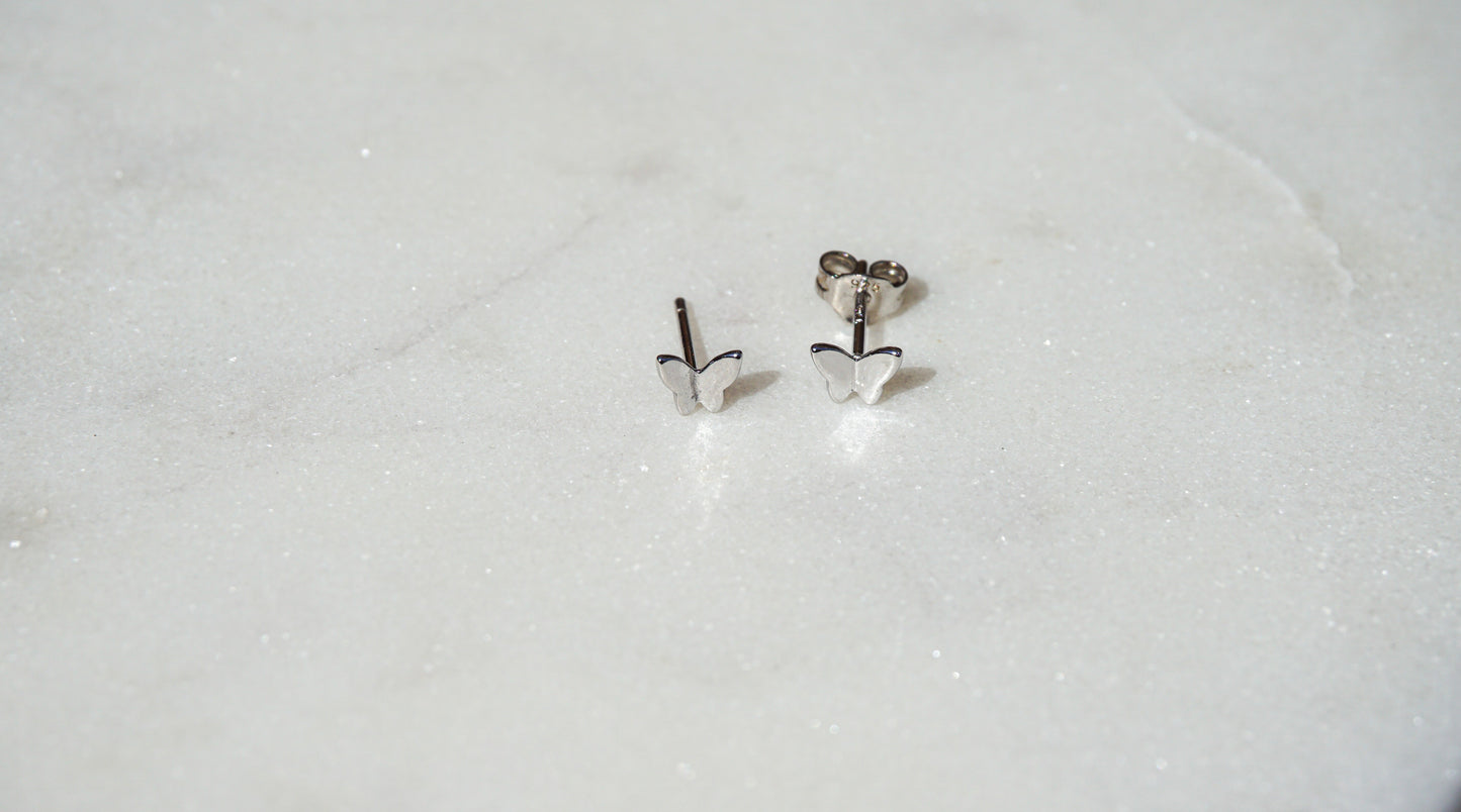 Mini Butterfly Stud Earrings