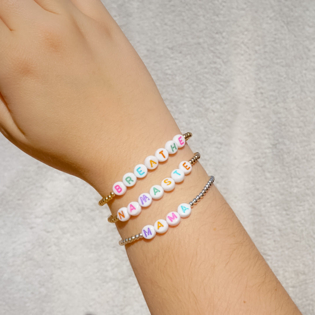 Personalized Tiny Ted Bracelet - Colorful