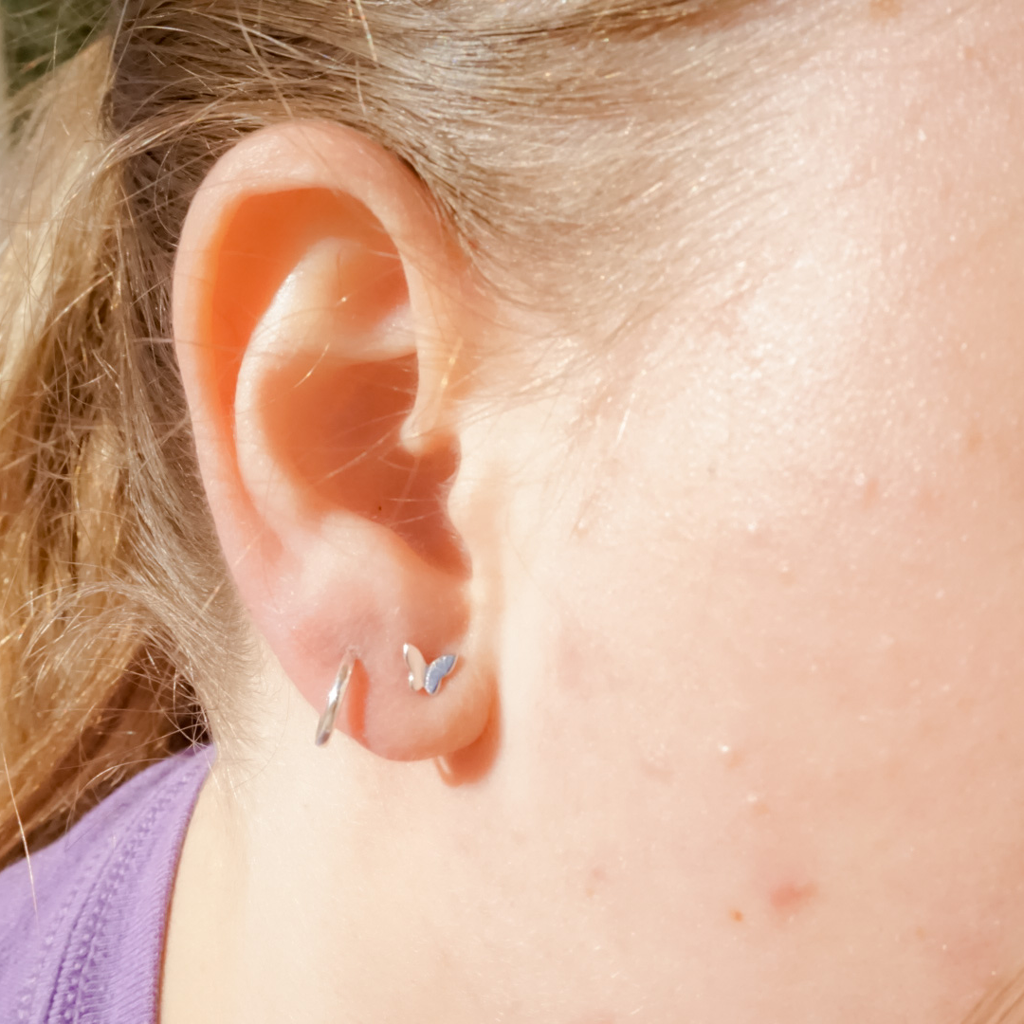 Teeny Hoops