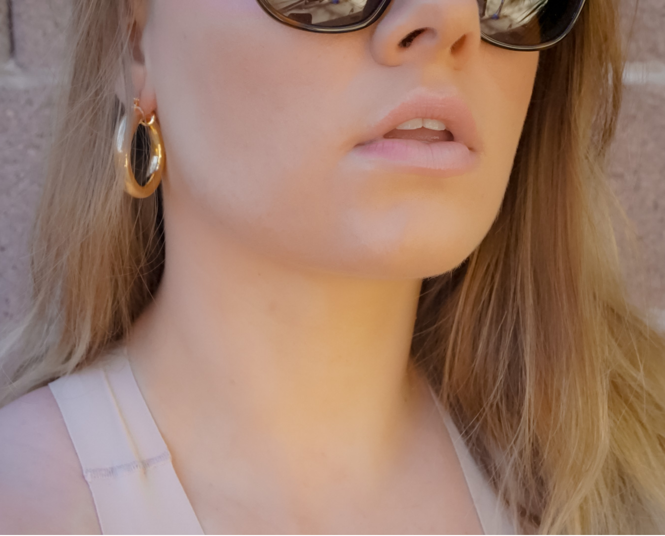 Zoey Chunky Hoops Large