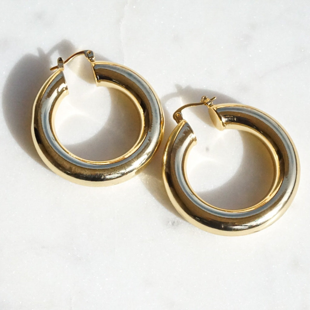 Zoey Chunky Hoops XLarge
