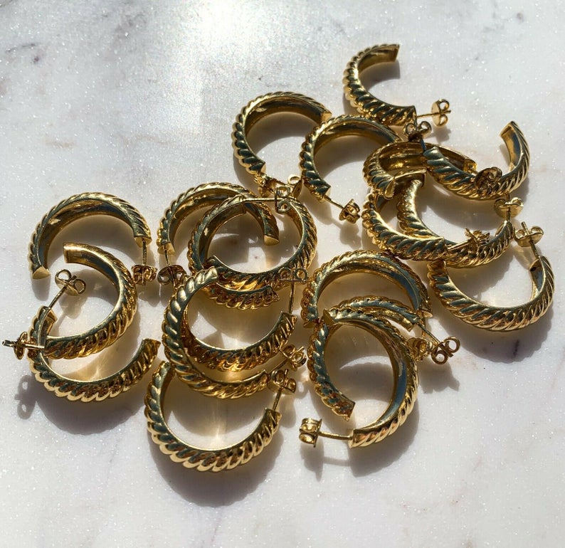 Frenchie Hoops