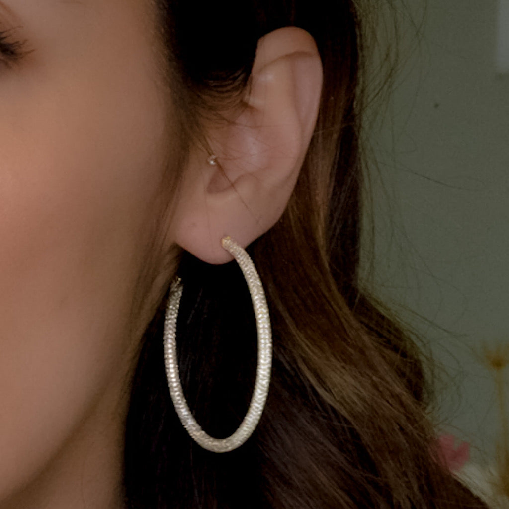 XL Sparkle Hoops