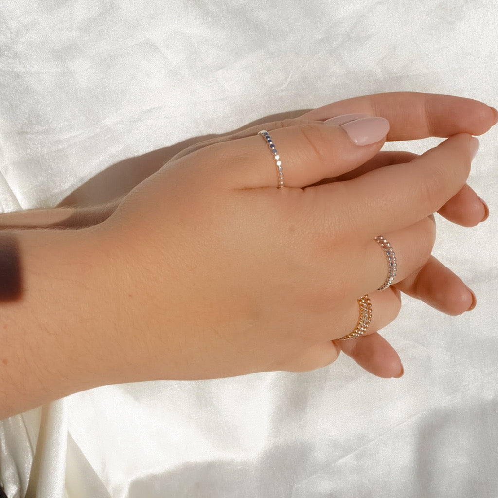 Ted's Union Rings Droplet Stacking Ring – ted. Jewelry