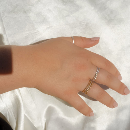 Dewdrop Stacking Ring