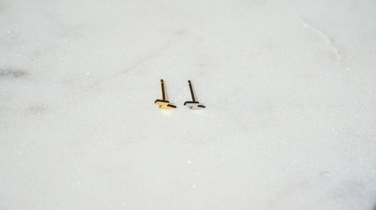 Mini Bolt Stud Earrings