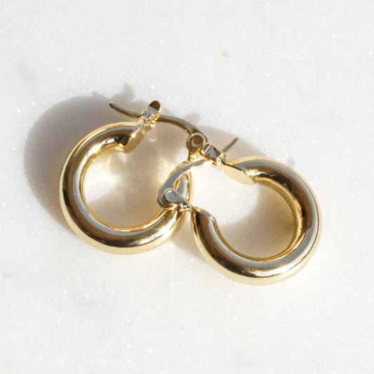 Zoey Chunky Hoops Mini